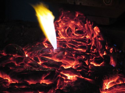 The process of melting in a liquid slag bath, blown by gas. (PRNewsfoto/NUST MISIS)