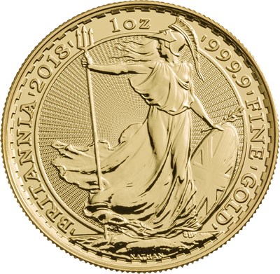 Britain’s Royal Mint releases 2018 gold and silver Britannia Bullion coins for German investors (PRNewsfoto/The Royal Mint)