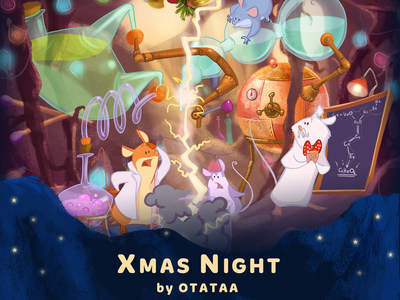 OTATAA’s family app “Xmas Night” frees parents from the need to explain Santa Claus / The use of the attached images is free of charge for editorial purposes. Publication under the source: "www.otataa.com" (PRNewsfoto/OTATAA)