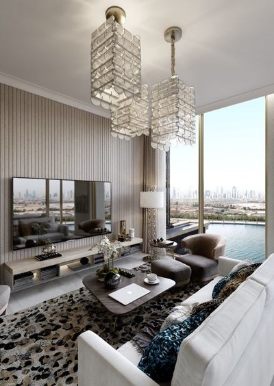 A range of exquisite home-accessories and ornate fittings from Cavalli interiors designed by Roberto Cavalli for the iconic residential tower in Dubai, “I love Florence”. (PRNewsfoto/Dar Al Arkan)