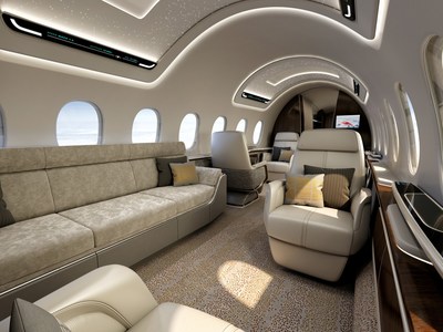 AS2 interior carries 12 in large-business-jet comfort up to 5,400 nautical miles (6,215 statute miles/10,000 km). Max. cruise speed is Mach 1.4, about 55 percent faster than today's fastest commercial jets, at a speed greater than 1,000 mph/1,600 kph. The AS2 saves as much as three hours across the Atlantic and more than five hours across the Pacific. Aerion is working with Lockheed Martin and GE Aviation to develop the AS2.