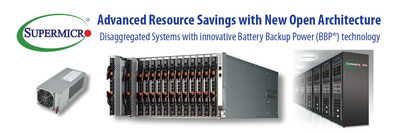 New Supermicro Resource Saving Open Architecture saves massive resources for datacenters