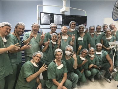 First Successful Clinical Implantation of Transcatheter Pulmonary Artery Valve Venus P-Valve in Brazil