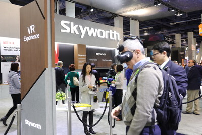 Skyworth showcases VR product
