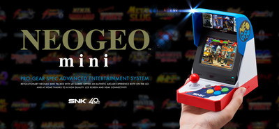  NEOGEO Mini Console Red, White and Blue USA Version