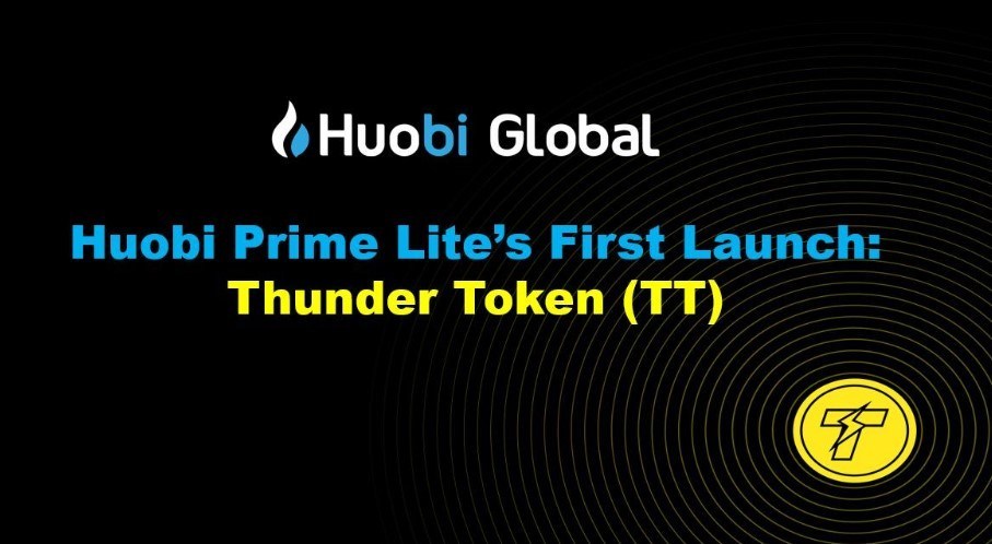 33 million thunder tokens sold in huobi prime lite"s inaugural