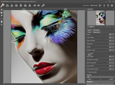 New Deformation Effect in AKVIS Neon 4.0: Give Your Photos Some Magic