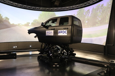 FCA Automotive Research & Development Center Houses Most Advanced Driving Simulator in North America