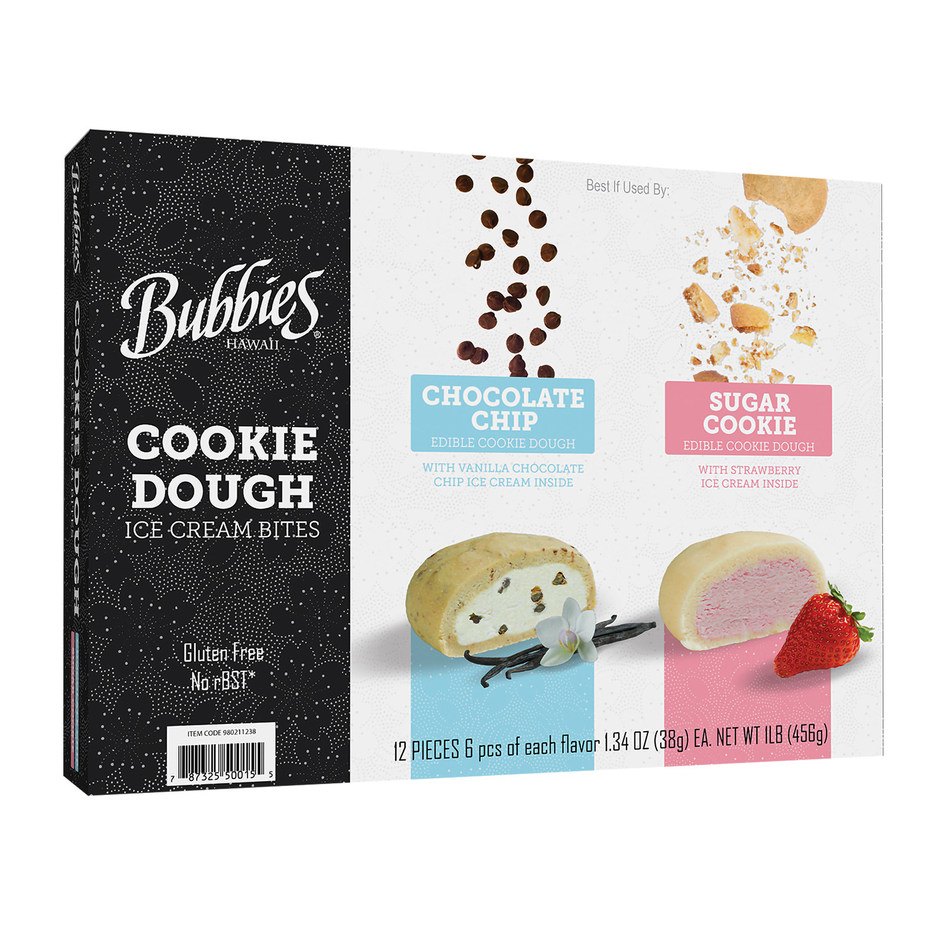 Bubbies Expands National Distribution with Cookie Dough Ice Cream Bites