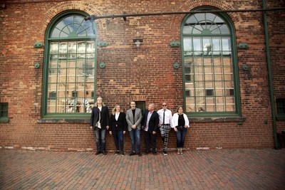 Mass Minority's Executive Team: (left to right) Jeremy Chrystman, Christine McArthur, Jack Perone, Brett Channer, Gary Holme, Julie Myers. (CNW Group/Mass Minority Inc.)