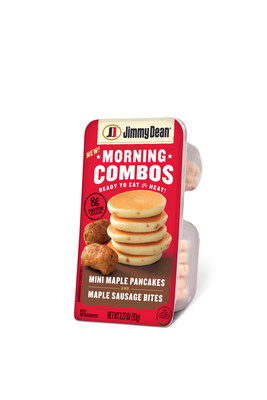 Available nationwide this October, Jimmy Dean Morning Combos are your favorite breakfast made mini. These on-the-go packs offer a convenient way to enjoy a protein packed, warm breakfast.