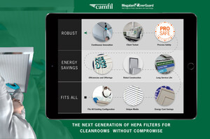 New Robust HEPA Filter for Pharmaceutical Cleanrooms by Camfil USA Offers a Breakthrough in HEPA Filter Industry
