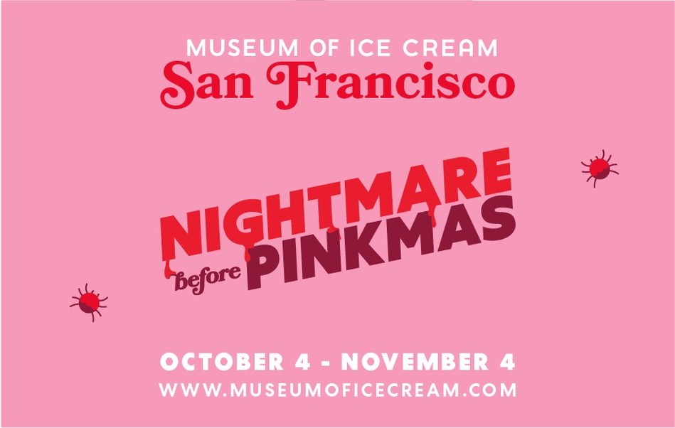 Museum Of Ice Cream San Francisco Unveils Nightmare Before Pinkmas