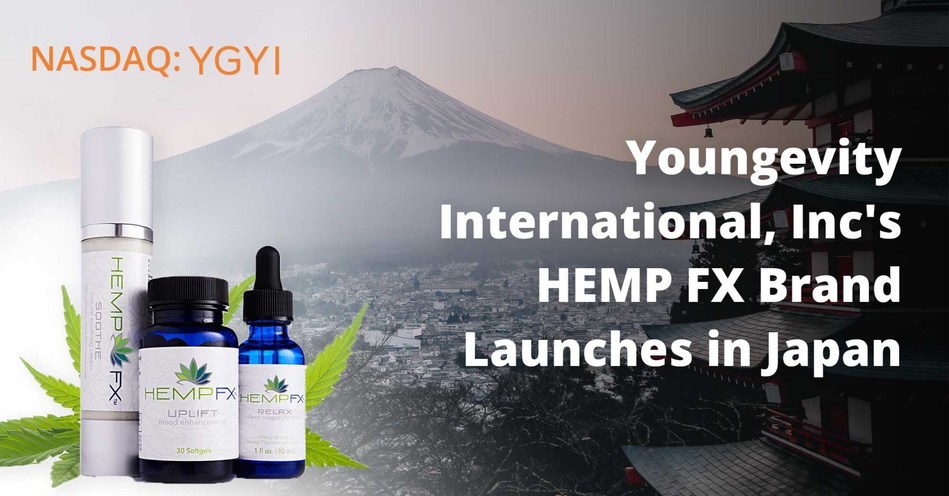 Youngevity International, Inc\'s HEMP FX Brand Launches in Japan