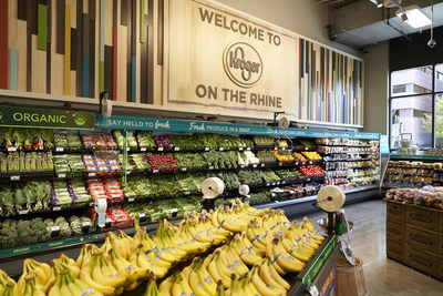 Kroger Opens Two-Level Store in Downtown Cincinnati 
with First-Ever Food Hall.