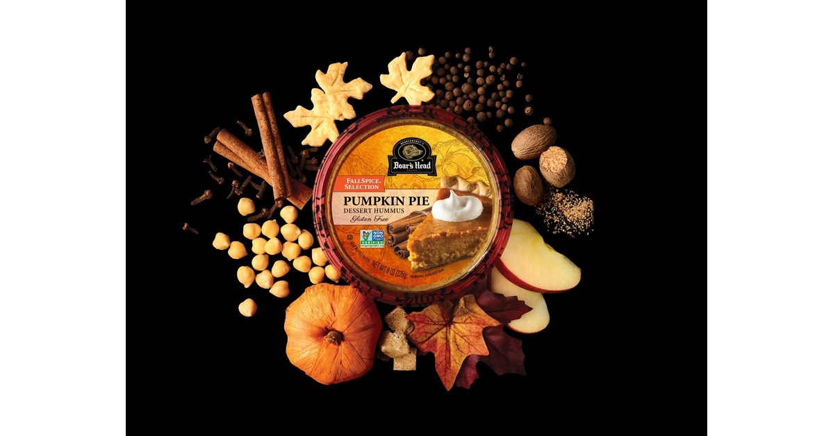 Boar's Head Brand Releases Pumpkin Pie Dessert Hummus!