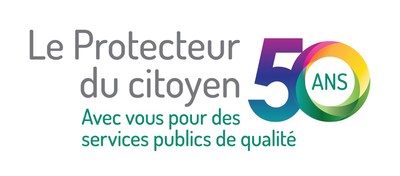 Logo : 50e Protecteur du Citoyen (Groupe CNW/Protecteur du citoyen)