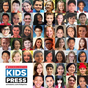 Scholastic Kids Press Announces 50 Kid Reporters to Cover "News for Kids, by Kids" During 20th Anniversary Year