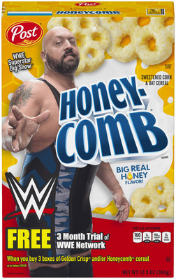 honeycomb cereal mascot mouth