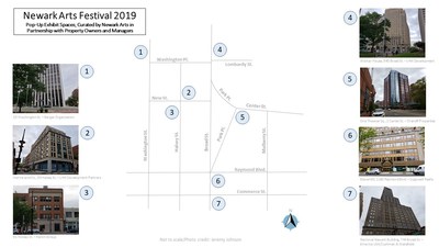 Newark Arts Festival Developers Map