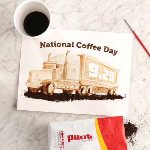 Celebrate National Coffee Day with a free cup of the "best coffee on the interstate" at Pilot and Flying J locations using the exclusive offer in the Pilot Flying J app.