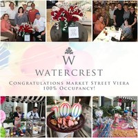 Watercrest Senior Living Group Celebrates 100% Occupancy at Market Street Memory Care Residence in Viera, Florida
