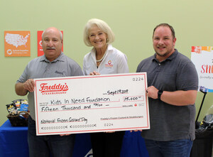Freddy's National Frozen Custard Day Promotion Raises $15,000 For The Kids in Need Foundation