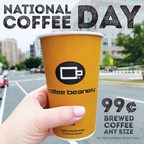 99¢ Any Size Brewed Coffee on National Coffee Day at Coffee Beanery