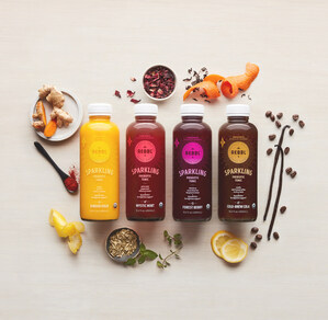 Super Herb Beverage Pioneer, REBBL, Launches a New Line of Sparkling Prebiotic Tonics for Digestive Support