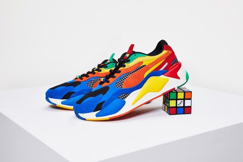 Rubik’s Brand Ltd. joins forces with PUMA for a playful collaboration, bringing color to a store near you. (CNW Group/Rubik’s Brand Ltd.)