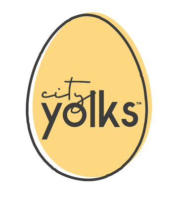 City Yolks™ logo. Manna Pro created the interactive social community @CityYolks to allow urban and suburban backyard chicken owners and enthusiasts to connect and share tips on living sustainably with chicks. (PRNewsfoto/)