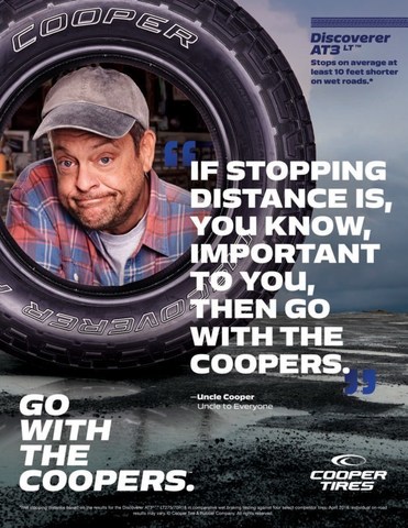 New Cooper Tire national print ad