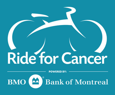Logo: Ride for Cancer powered by BMO Bank of Montreal is Atlantic Canada's largest fundraising cycling event. (CNW Group/QEII FOUNDATION)