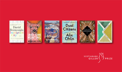 Six Canadian authors named to the 2019 Scotiabank Giller Prize shortlist (CNW Group/Scotiabank)