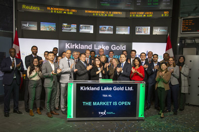 Kirkland Lake Gold Ltd. Opens the Market (CNW Group/TMX Group Limited)