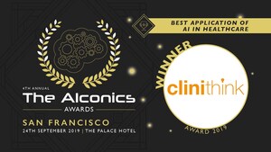 Clinithink Wins Two AIconics 2019 Awards in San Francisco