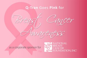 Q-Tran Goes Pink for Breast Cancer Awareness Month