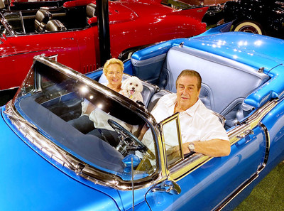 John Staluppi, with his wife Jeanette, will sell their "Cars of Dreams Collection" with Leake Auctions during the company's multi-day Scottsdale, AZ event in January 2020 (CNW Group/Ritchie Bros. Auctioneers) John Staluppi, with his wife Jeanette, will sell their "Cars of Dreams Collection" with Leake Auctions during the company's multi-day Scottsdale, AZ event in January 2020 (CNW Group/Ritchie Bros. Auctioneers)