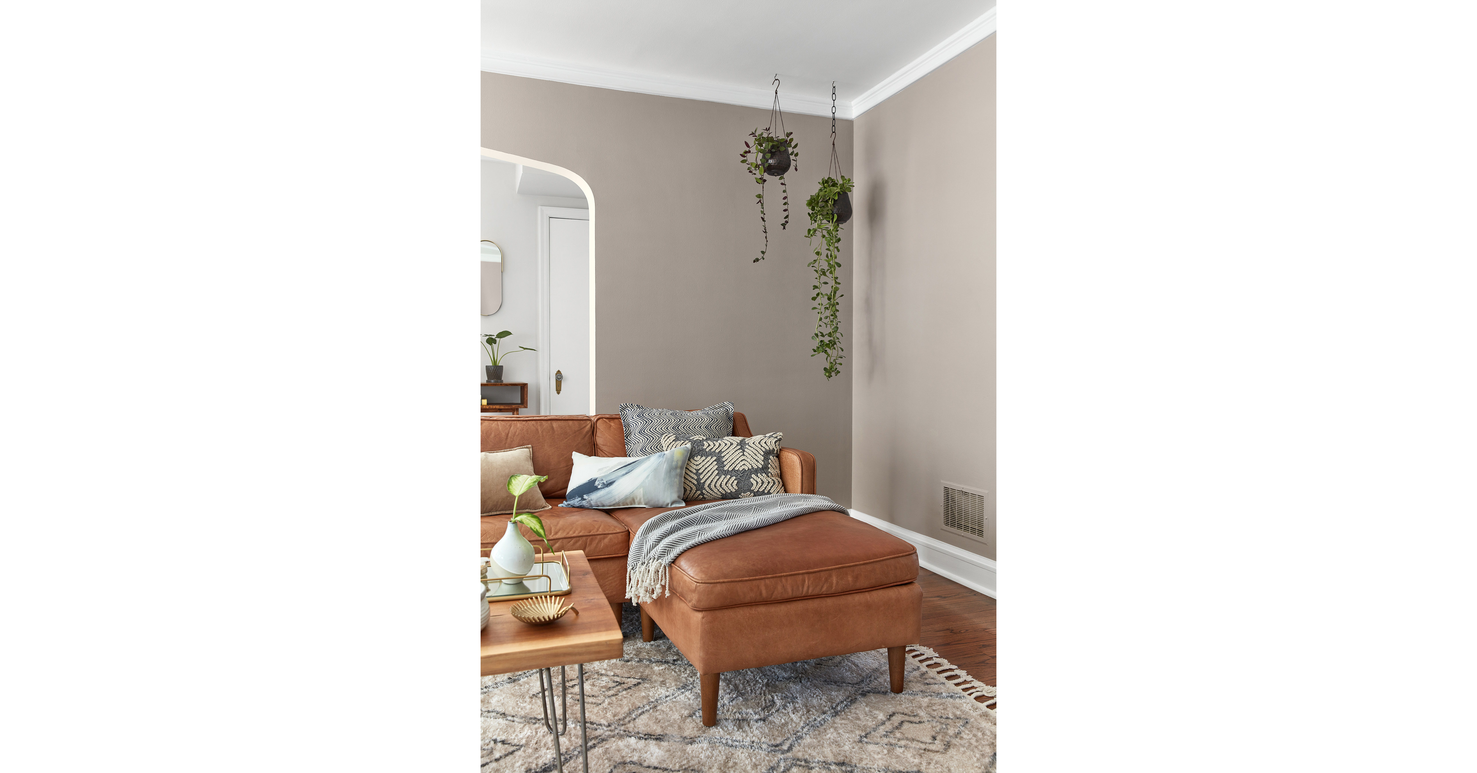 Living Room Winter Calm Valspar Paint