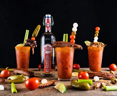 360 KC Barbeque Flavored Vodka: Your Bloody Mary will never be the same.