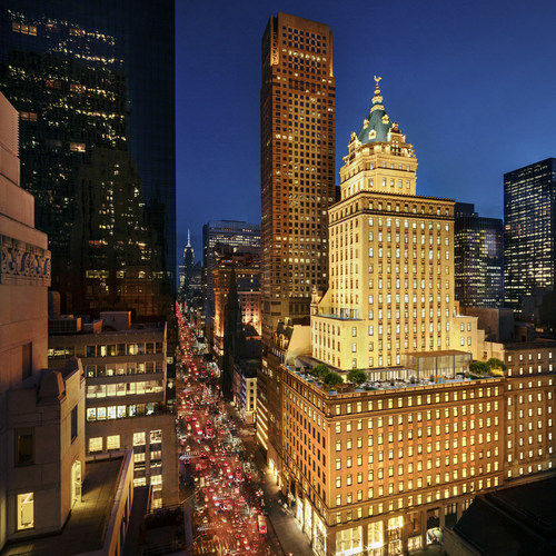 Manhattan's historic Crown Building will be home to Aman New York, including 22 private residences and 83 hotel rooms and suites.