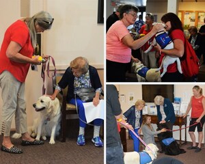 AAG Celebrates National Senior Citizens Day with Therapy Dog Partnership
