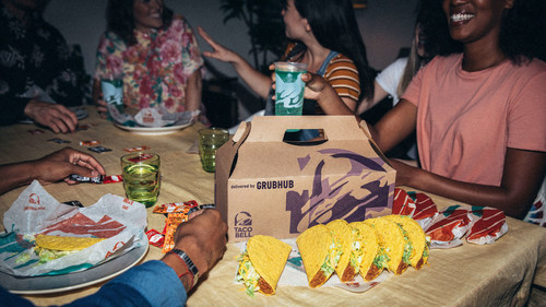 Taco Bell and Grubhub are back once again making taco dreams come true with free delivery on fans’ first qualifying Taco Bell order of $12 or more* for a limited time via Grubhub. Whether it’s for movie marathons, game nights, football watch parties or a straight up craving for tacos, fans can have Taco Bell delivered straight to their doors for any occasion, any day of the week.