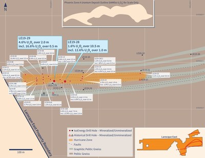Figure 2 – Drill Hole Location Map (CNW Group/IsoEnergy Ltd.)