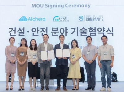 Korean promising ICT companies Alchera and GSIL recently signed an MOU for joint technology development and commercialization in the construction safety sector.