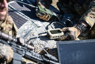 The Nerv Centr® SPM-622 Squad Power Manager is a tough and compact device that weighs less than a pound and enables military units to optimize power for multiple electronic devices.