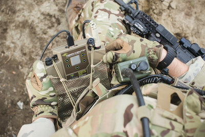 The Nerv Centr&reg; SharePack&trade; is an advanced lightweight, conformal lithium-ion power pack that integrates power provision and management into one unit.