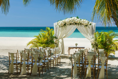 Couples Swept Away Beach Gazebo - Say "I-do" on Jamaica's most stunning expanse of beachfront.