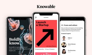 Knowable launches audio learning platform and library of original expert-led courses; raises $4M from Andreessen Horowitz and others