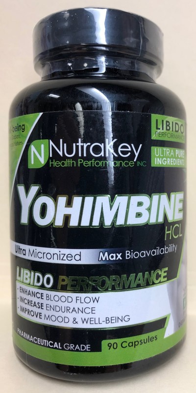 Yohimbine HCl-Nutrakey (CNW Group/Health Canada)